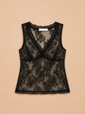 Blusa de Renda Preta - Lumina