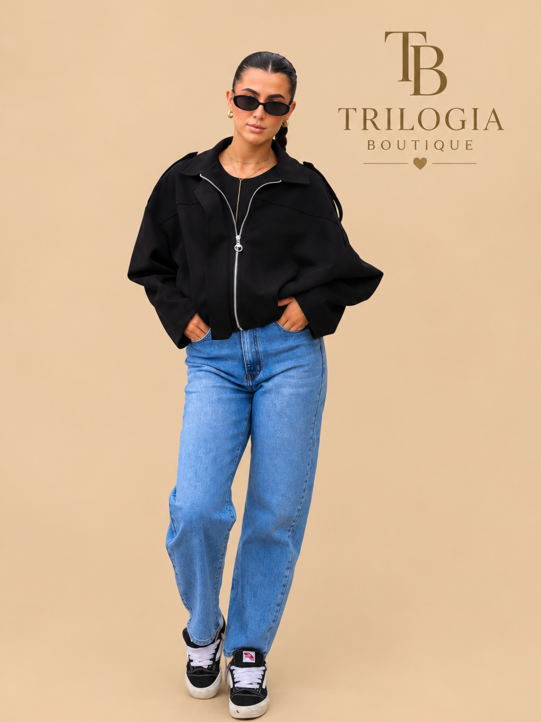Bomber Urban Preto