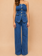 Conjunto Denim Elegance