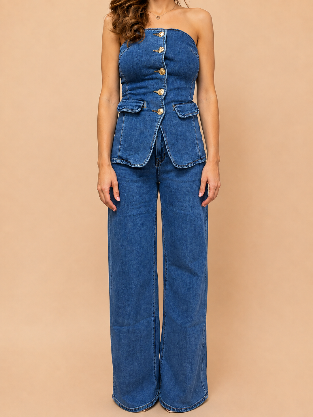 Conjunto Denim Elegance