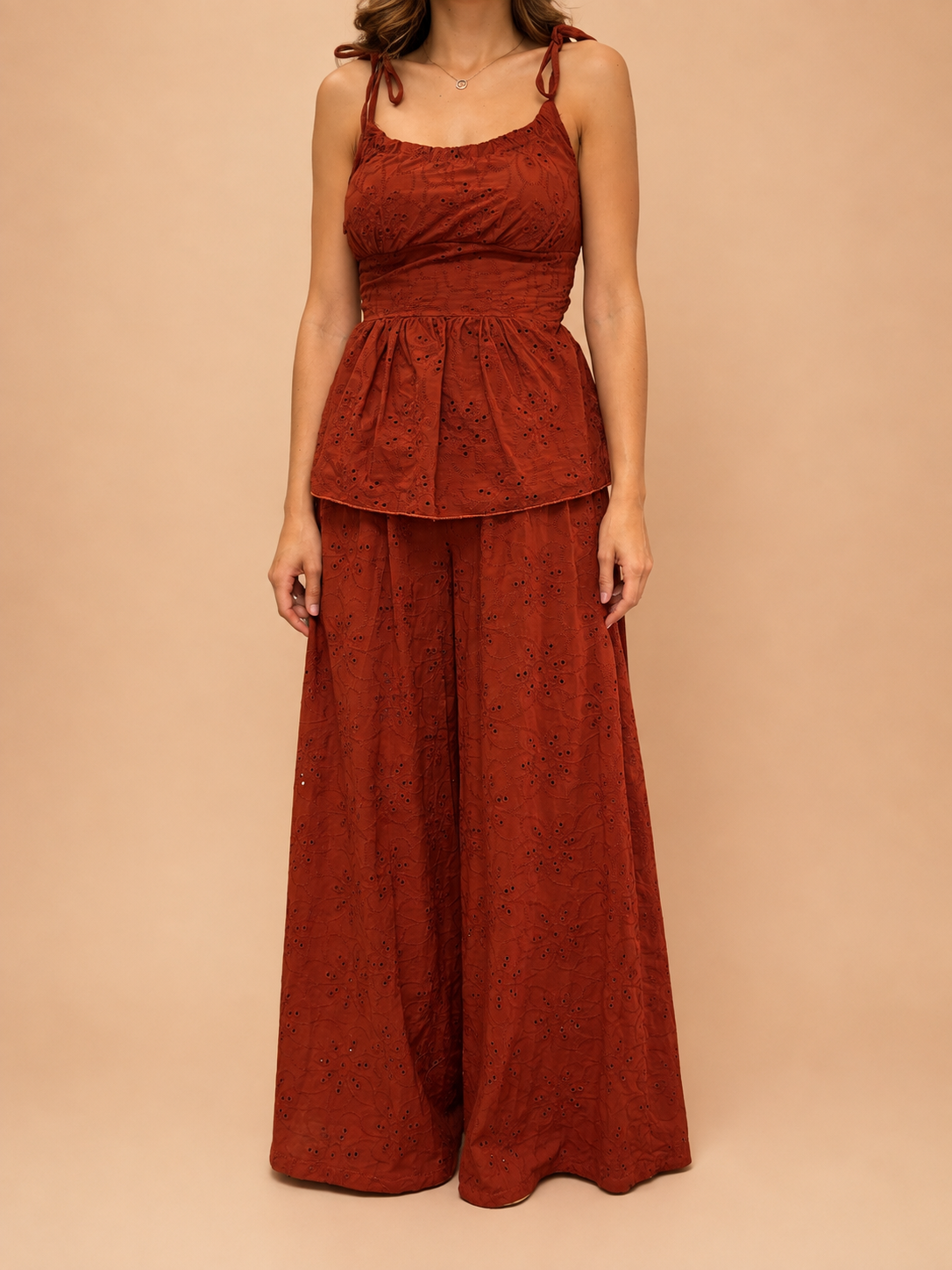 Conjunto Terracota Bordado