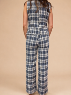 Conjunto Tweed Elegance Xadrez