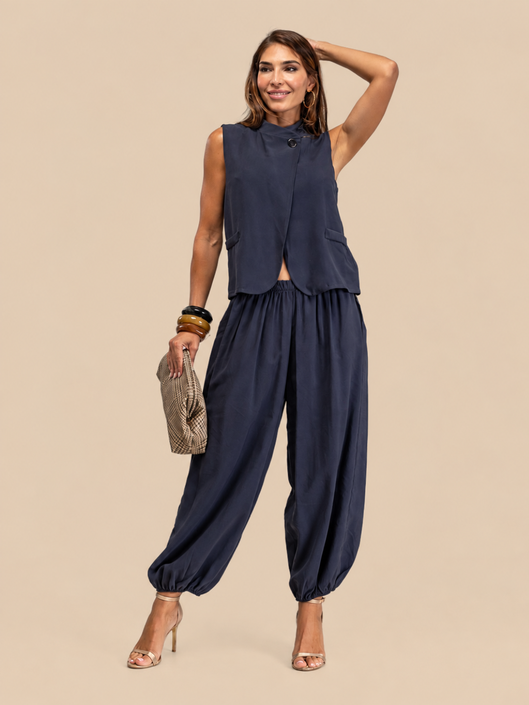Conjunto Urban Chic Azul-Marinho