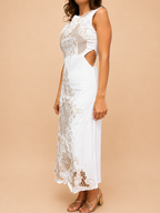 Vestido Aurora Bordado
